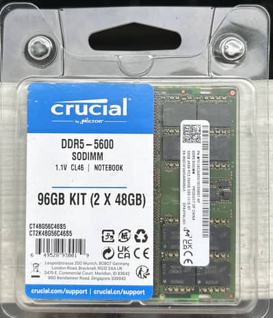 Crucial DDR5 96 GB Kit (2x 48GB)