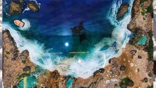 Resin Ocean Art