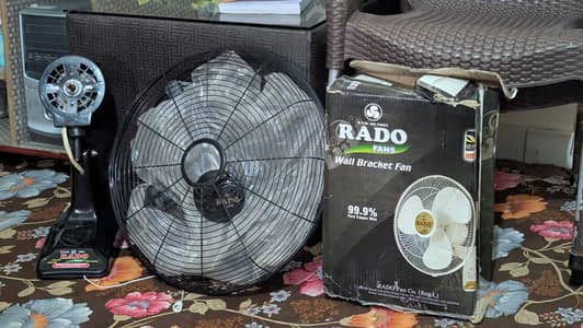 Rado wall bracket fan
