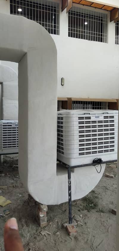 Evaporative Air Cooler Air Chiller / Duct Cooler / Ducting For Factory