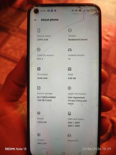 OPPO A54