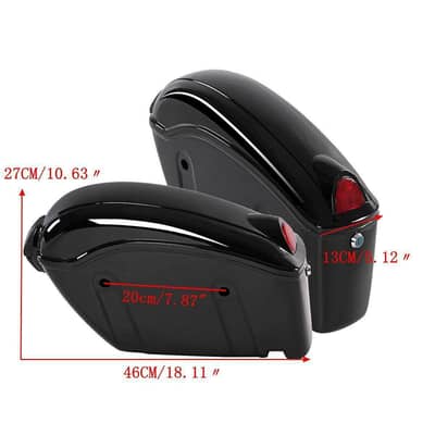 Motorcycle Side Boxes/ Saddle Bags