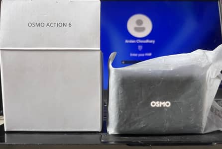 Action 6 cam with 50GB built in storage 10/10 just 1 time used