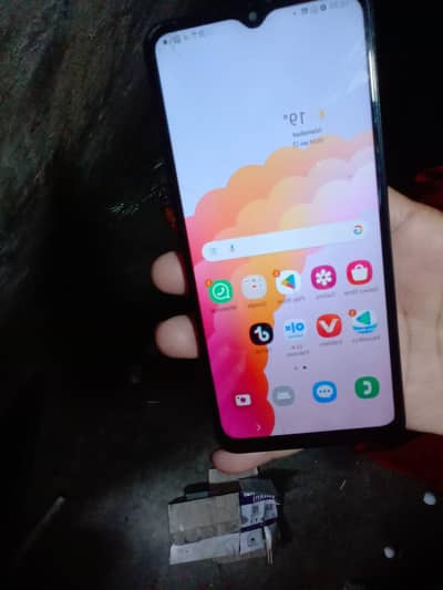 Samsung Mobile A12 4 128 box sath pta approved