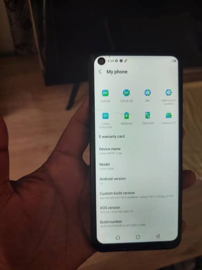 Infinix note 7 lite 4/128 approved 03711176118