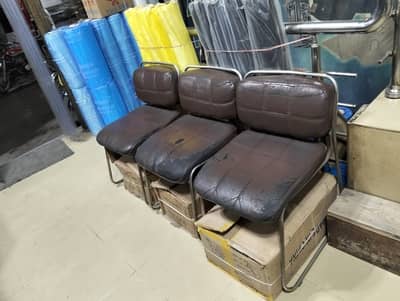 Metal chairs 3 pieces set in an ordinary price