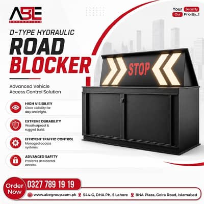 D Type Hydraulic Road Blocker Barrier