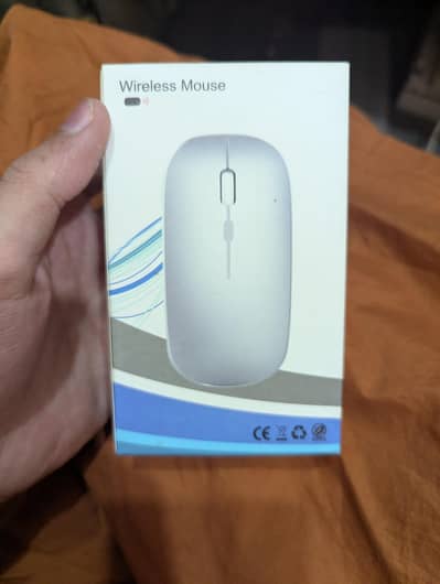 Wireless Mouse 2.4G Dual-Mode | Silent | 1600 DPI | White