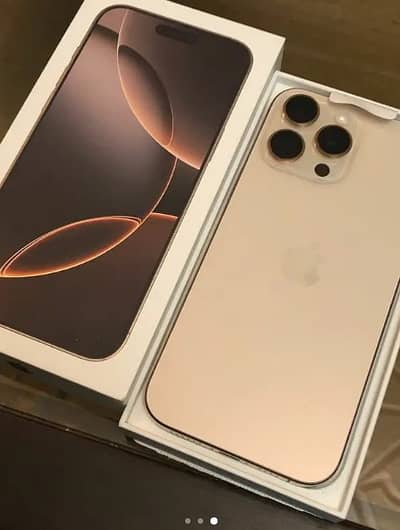 Apple iPhone 16 Pro Max 256 GB  GOLD Full box