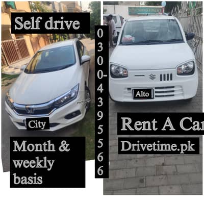 self Drive Rent a Car/  Car Rentsl without driver/ City, Alto Cultus
