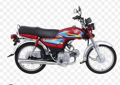 Honda CD 70 2020 model chassi engine number tapa