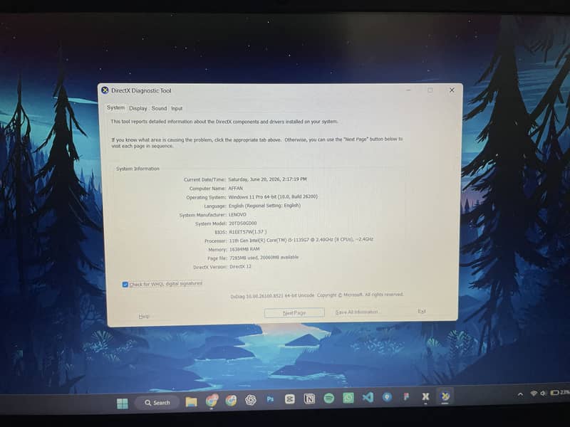 Thinkpad E15 Gen2 16/512 1