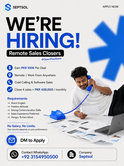 We are Remote Sales Closers