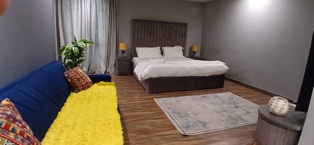 Luxurious Fully Furnished Italian Studio Apartment For Rent In Gold Crest Mall And Residency DHA Phase 4