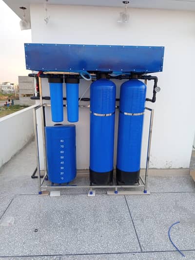 water softener plant