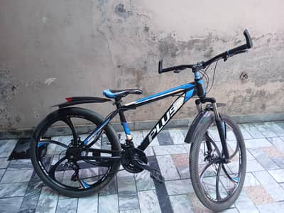 PLUS mountain bike with alloy rim 26 inch
