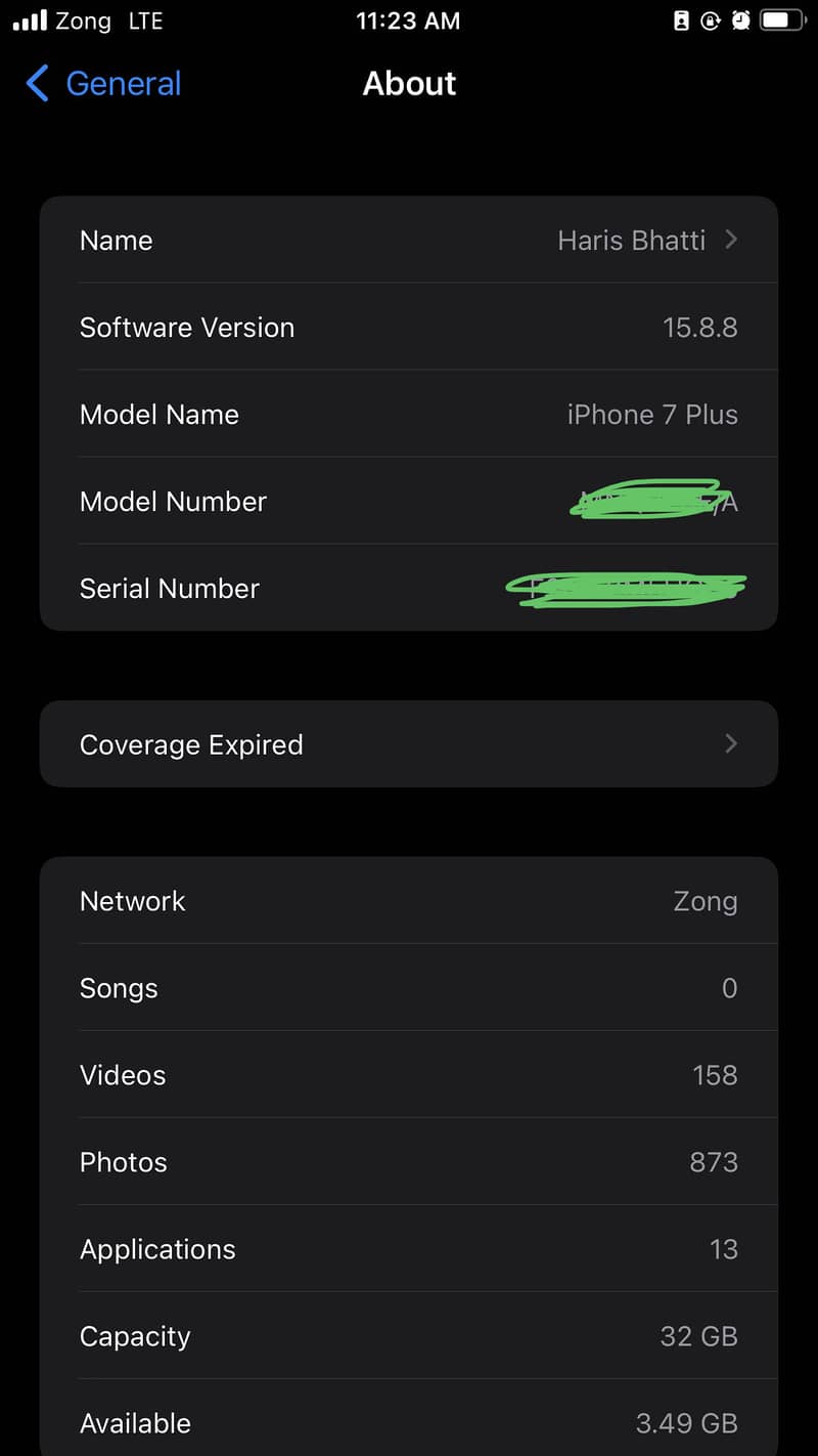 Apple iPhone 7 Plus 7