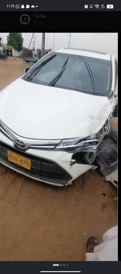 neeed accident car corola 2016 to 2021