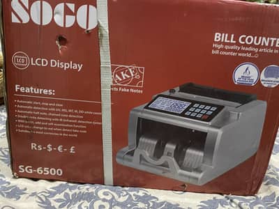 Cash counting machine SOGO