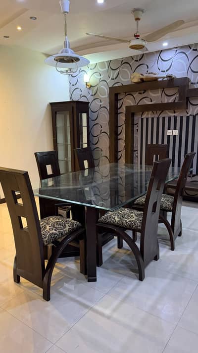 Precious Wood Dining Table 5 Seater