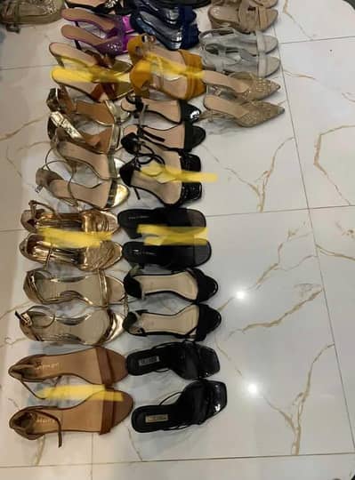 simple bags and shoes and branded bags available
