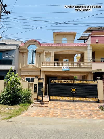 10 MARLA BRAND NEW LUXURY HOUSE WITH WAPDA METER AVAILABLE FOR SALE IN JADE BLOCK