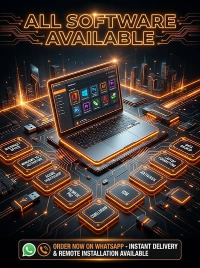 Premium Software & Games Collection in USB – Fast & Easy Install