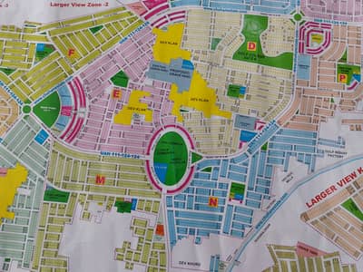 1 Kanal Plot For Sale DHA phase 9 Prism Block R