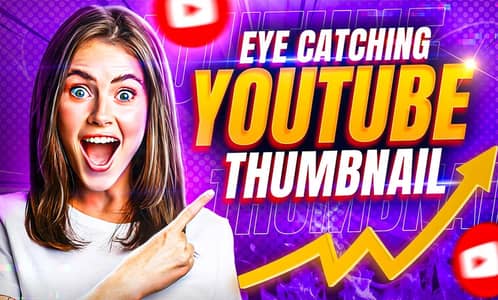GRAPHICS DESIGNER & LOGO+THUMBNAIL DESIGN