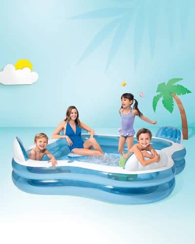 Swim Center Family Lounge Pool ( 90" L x 90 " W x 26 " H) 03020062817