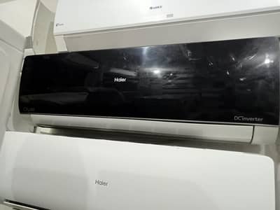 haier dc inverter crystal black
