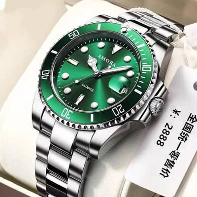 Business Men's Waterproof Quartz Watch with Luminous Calendar
