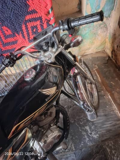 cg 125 self start 22model