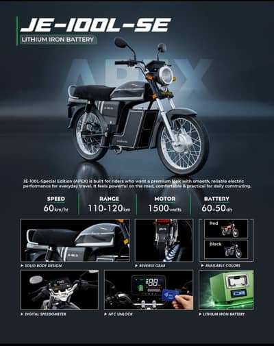 Electric Bike JE-100L Jolta
