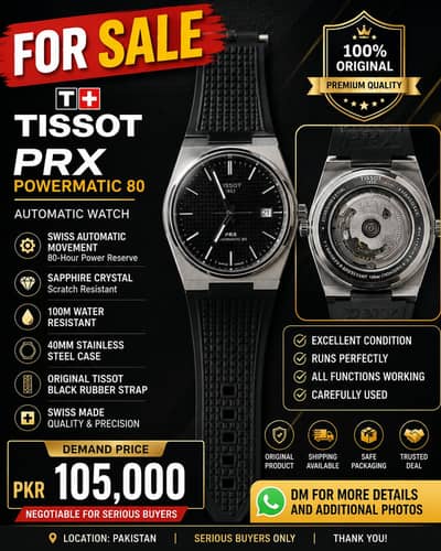 tissot watch for sale