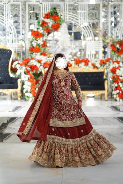 bridal farshi lehenga