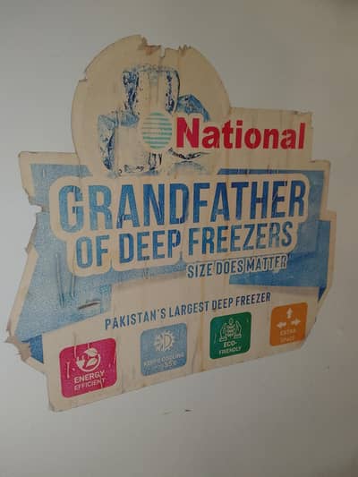 National Grandfather Deep Freezer Double Door (Austria Compressor)