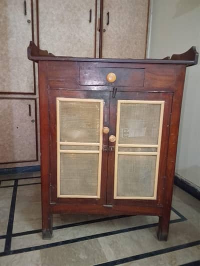 Vintage Wooden Food Cabinet (Makhdan)