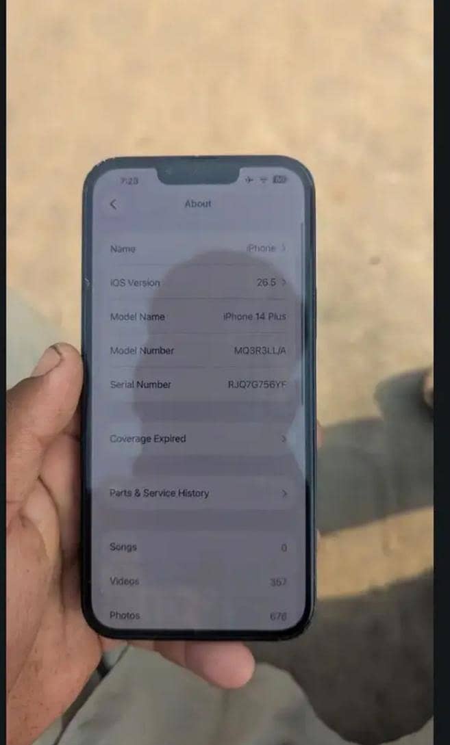 Apple iPhone 14 plus 4