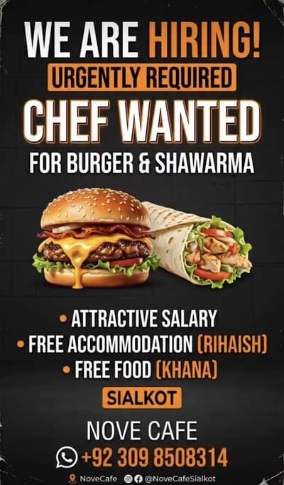 Chef required