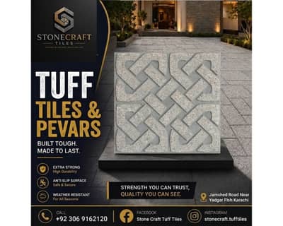 Tuff Tiles & Pavers in Karachi - Stone Craft Tiles Price & Design