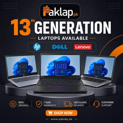 13th Gen HP Dell Lenovo Laptops Available | Core i3 i5 i7 Gaming