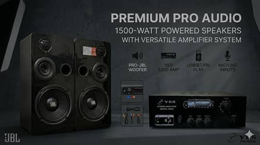Big 10 Inch Speakers Woofers with New Big Amplifier 10/10