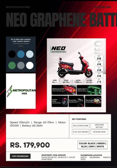Scooty Electric bike Jolta NEO Series