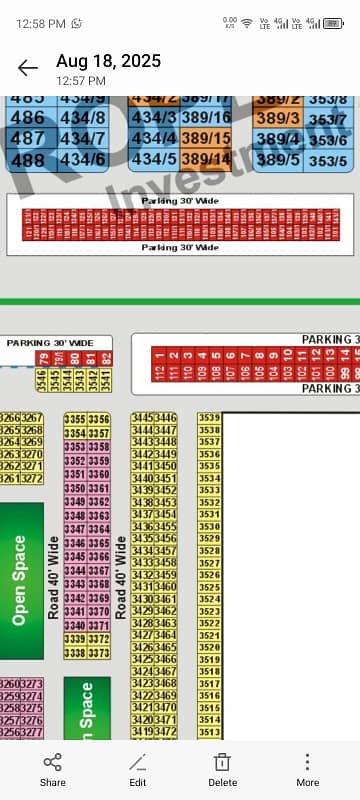 2-Marla Commercial Plot For Sale In Khayaban-e-Amin, Lahore.