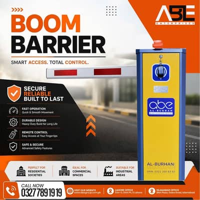 Automatic Boom Barrier System | Smart Vehicle Access Control Solution