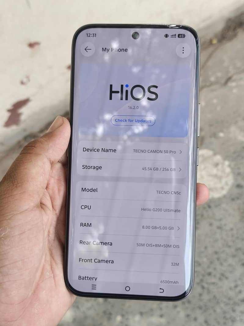 Tecno Camon 50 Pro 6