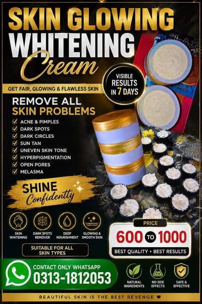 Glow naturally shine confidently 