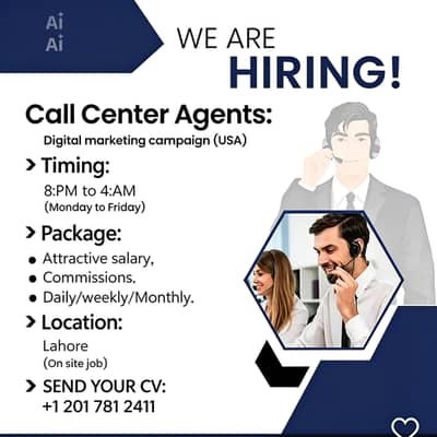 We Need Customer Care Representative for USA Campaign
