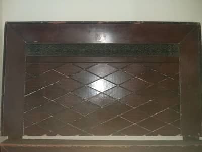 single bed ( purtel) wood